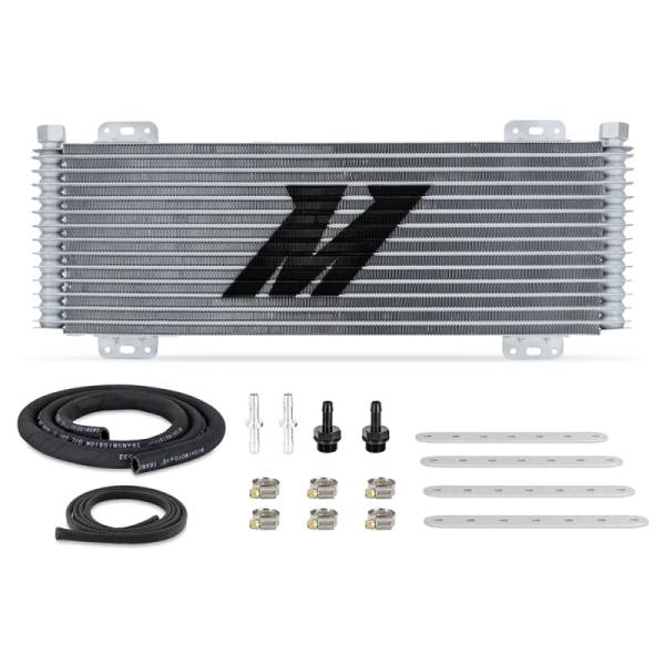 Mishimoto - Mishimoto 13-Row Stacked Plate Transmission Cooler - Silver