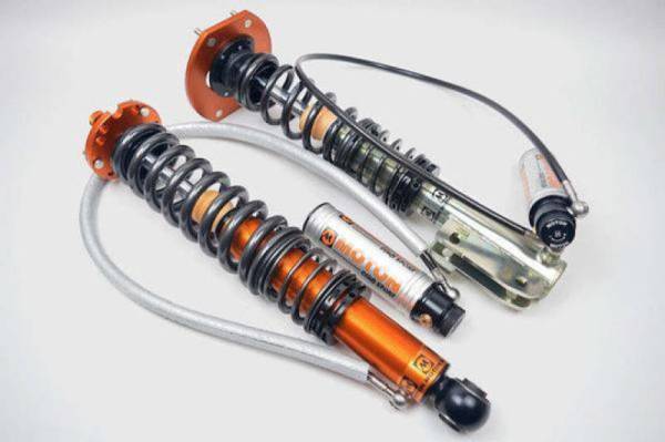 Moton - Moton 2-Way Clubsport Coilovers True Coilover Style Rear Porsche 964 Carrera 2/4/RS (Incl Springs)