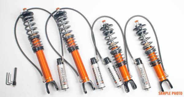 Moton - Moton 05-12 Porsche 911 997 AWD 2-Way Series Coilovers w/ Springs - QDC Front / QDC Rear