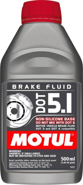 Motul - Motul 1/2L Brake Fluid DOT 5.1