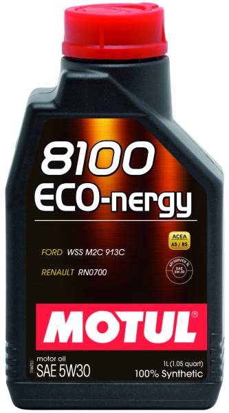 Motul - Motul 1L Synthetic Engine Oil 8100 5W30 ECO-NERGY - Ford 913C