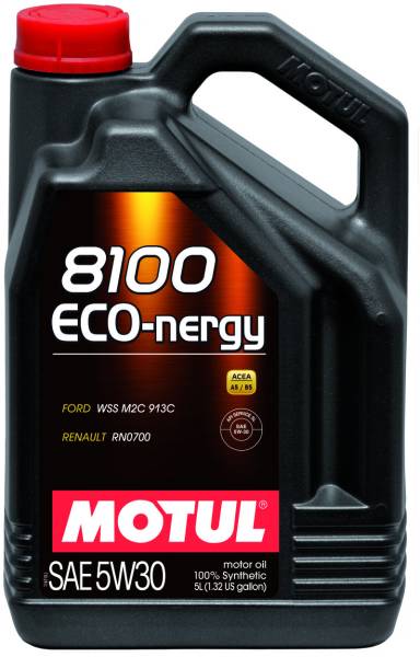 Motul - Motul 5L Synthetic Engine Oil 8100 5W30 ECO-NERGY - Ford 913C