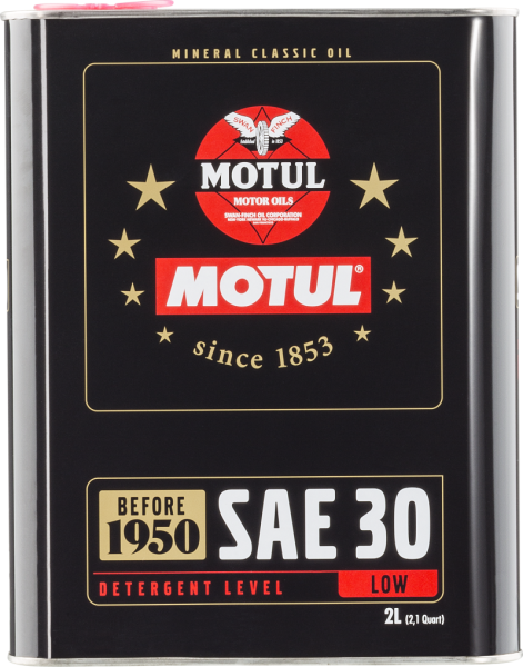 Motul - Motul Classic SAE 30 Oil - 6x2L