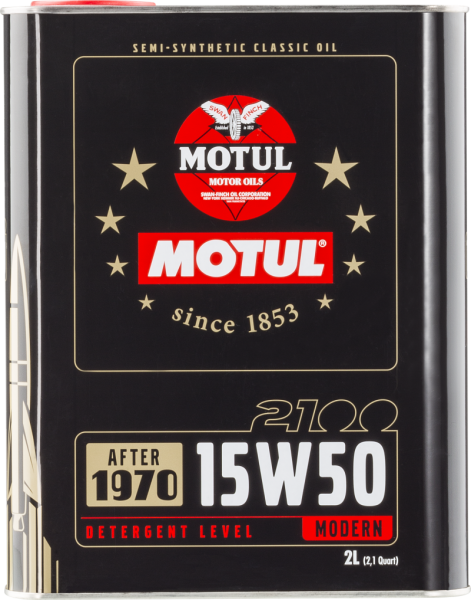 Motul - Motul 15W50 Classic 2100 Oil - 10x2L