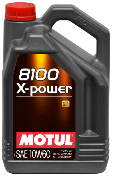 Motul - Motul 5L Synthetic Engine Oil 8100 10W60 X-Power