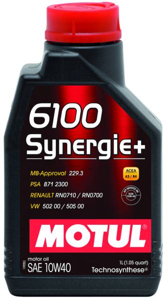 Motul - Motul 1L Technosynthese Engine Oil 6100 SYNERGIE+ 10W40 - 1L