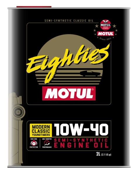 Motul - Motul 10W40 Classic Eighties Oil - 10x2L