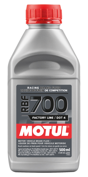 Motul - Motul 1/2L Brake Fluid RBF 700 - Racing DOT 4