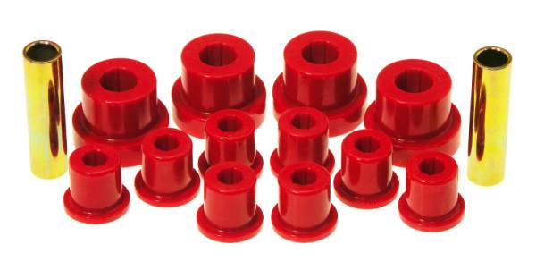 Prothane - Prothane 76-86 Jeep CJ5/CJ7 Front Spring & Shackle Bushings - Red