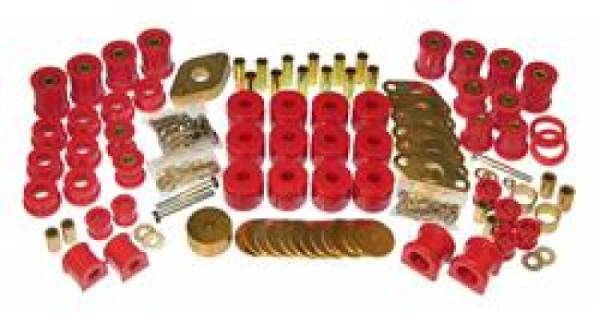 Prothane - Prothane 07-11 Jeep Wrangler Total Kit - Red