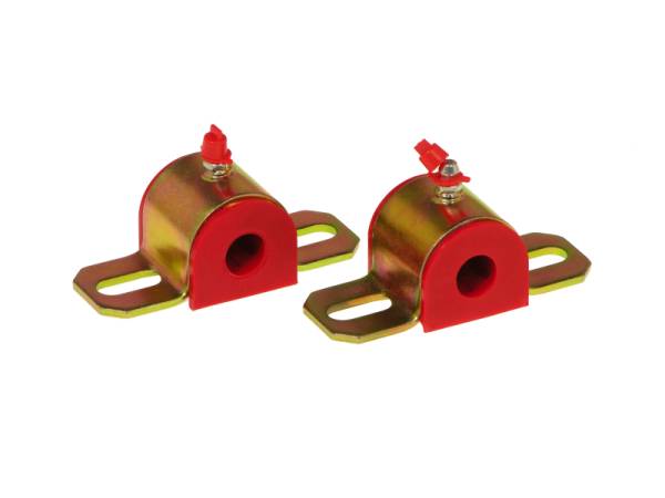 Prothane - Prothane Universal Greasable Sway Bar Bushings - 9/16in - Type A Bracket - Red