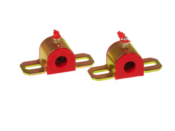 Prothane - Prothane Universal Greasable Sway Bar Bushings - 5/8in - Type A Bracket - Red