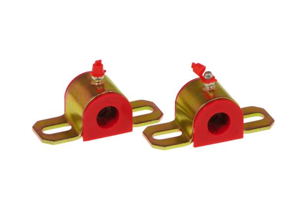 Prothane - Prothane Universal Greasable Sway Bar Bushings - 11/16in - Type A Bracket - Red