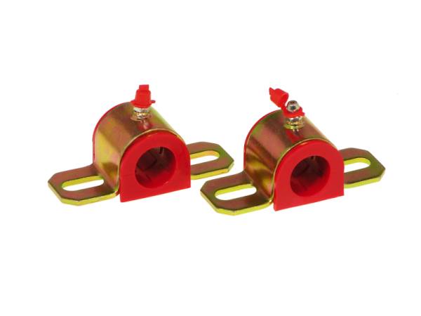 Prothane - Prothane Universal Greasable Sway Bar Bushings - 7/8in - Type A Bracket - Red