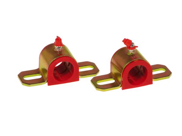 Prothane - Prothane Universal Greasable Sway Bar Bushings - 1in - Type A Bracket - Red