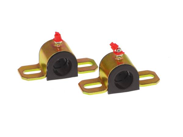 Prothane - Prothane Universal Greasable Sway Bar Bushings - 23MM - Type A Bracket - Black