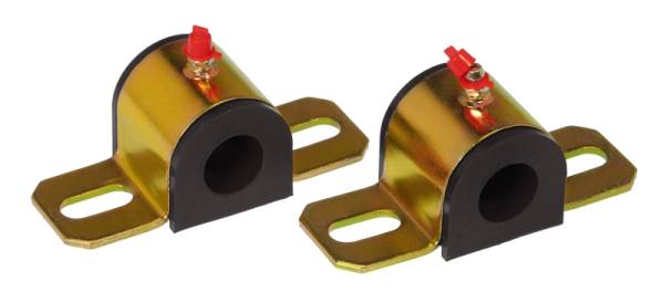 Prothane - Prothane Universal Greasable Sway Bar Bushings - 7/8in - Type B Bracket - Black