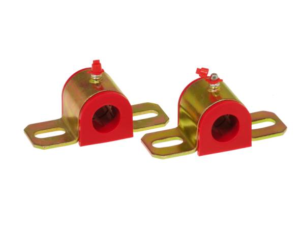 Prothane - Prothane Universal Greasable Sway Bar Bushings - 15/16in - Type B Bracket - Red