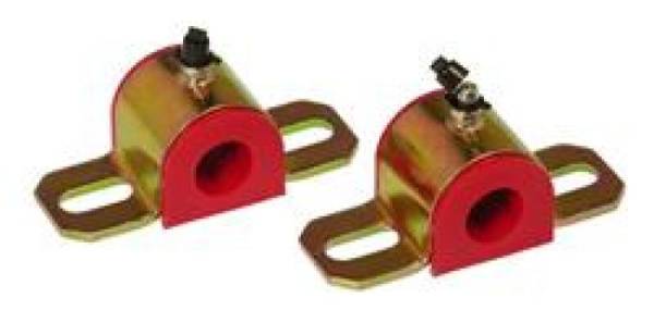 Prothane - Prothane Universal Greasable Sway Bar Bushings - 27MM - Type B Bracket - Red