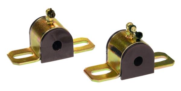 Prothane - Prothane Universal 90 Deg Greasable Sway Bar Bushings - 1/2in - Type B Bracket - Black