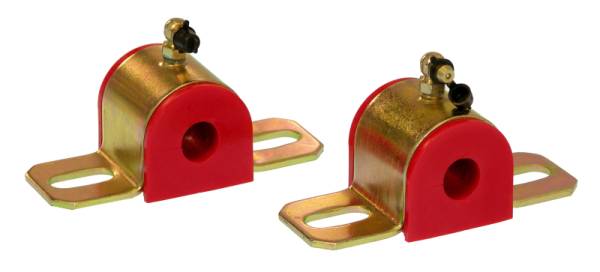 Prothane - Prothane Universal 90 Deg Greasable Sway Bar Bushings - 5/8in - Type B Bracket - Red