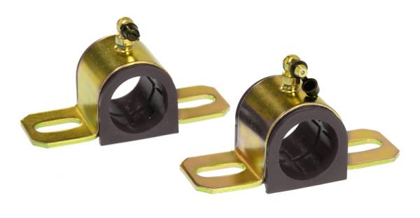 Prothane - Prothane Universal 90 Deg Greasable Sway Bar Bushings - 1 5/16in - Type B Bracket - Black