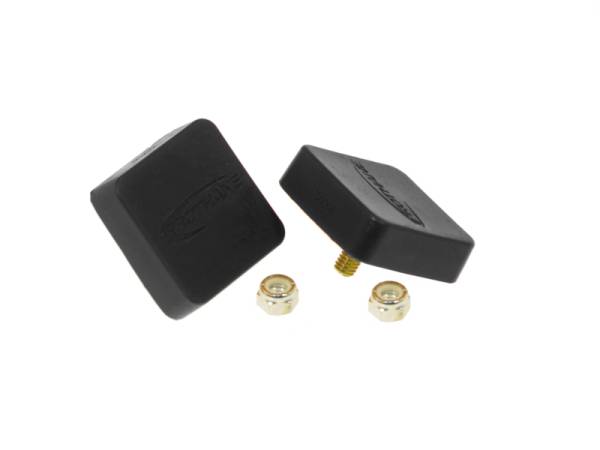 Prothane - Prothane Universal Bump Stop 5/8X2X2 Sqr w/ Ctr Stud - Black