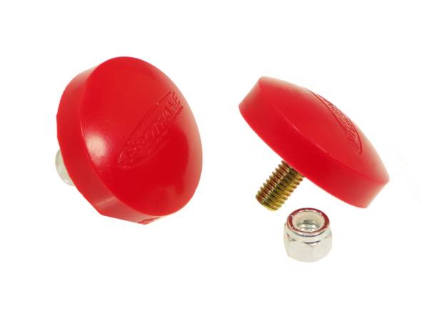 Prothane - Prothane Universal Bump Stop 11/16X2 Button - Red