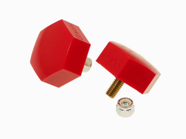 Prothane - Prothane Universal Bump Stop 7/8 X 2 1/4in Dia. Hex - Red