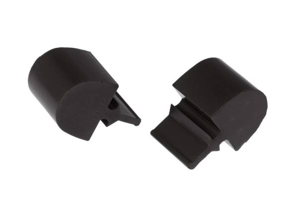 Prothane - Prothane Universal Bump Stop Pull Through Style - Black