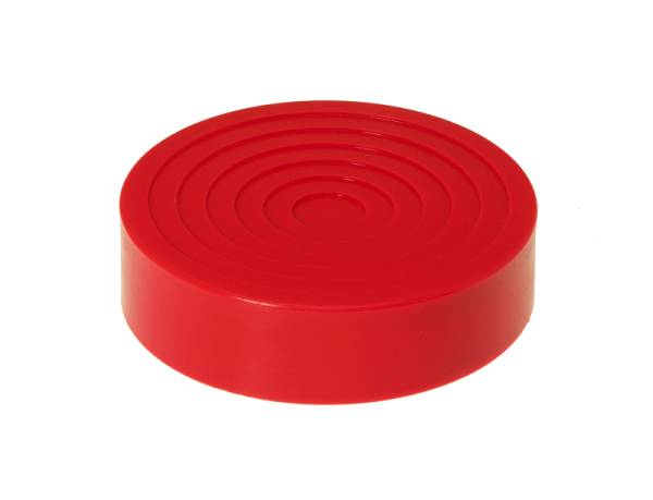 Prothane - Prothane Universal Jack Pad 7.25in Diameter Model - Red