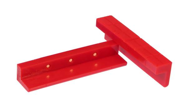 Prothane - Prothane Universal Vice Pads Soft Jaw Kit - Red