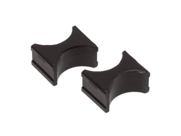 Prothane - Prothane Universal Shock Reservoir Mounts - 2.0/2.0 Diameter - Black