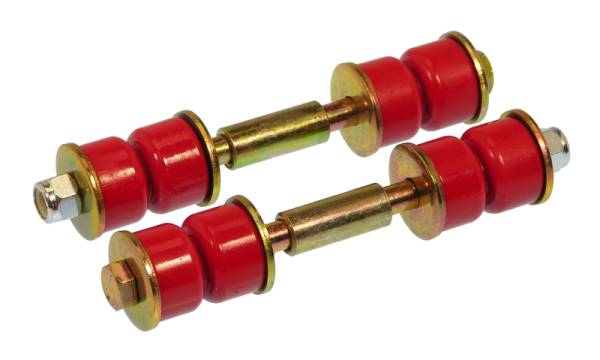 Prothane - Prothane Universal End Link Set - 3in Mounting Length - Red