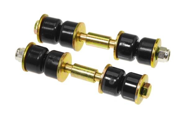 Prothane - Prothane Universal End Link Set - 3in Mounting Length - Black