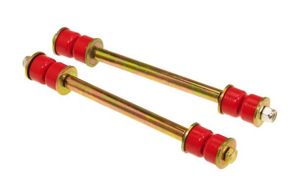 Prothane - Prothane Universal End Link Set - 7 3/8in Mounting Length - Red