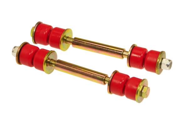 Prothane - Prothane Universal End Link Set - 4 5/8in Mounting Length - Red