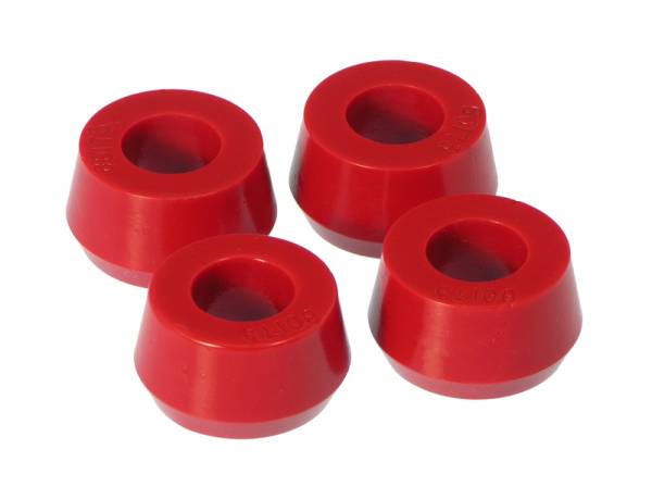 Prothane - Prothane Universal Shock Bushings - Large Hourglass - 11/16 ID - Red