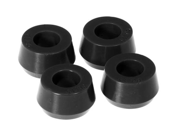 Prothane - Prothane Universal Shock Bushings - Large Hourglass - 11/16 ID - Black