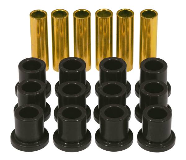 Prothane - Prothane 57-72 Ford F100/F150 Rear Spring & Shackle Bushings - Black