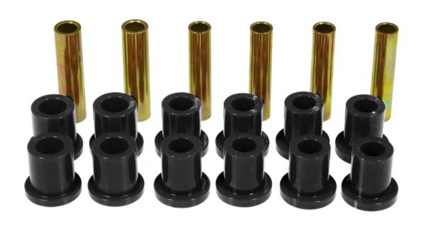 Prothane - Prothane 73-79 Ford F100/150 4wd Rear Spring & Shackle Bushings - Black