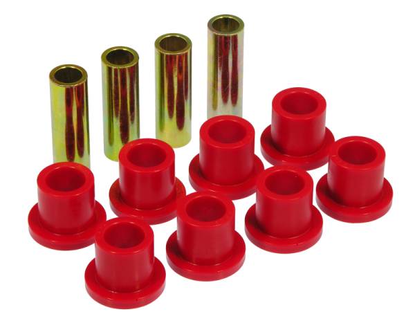 Prothane - Prothane 73-79 Ford F250 Crew Cab / F350 Rear Spring & Shackle Bushings - Red