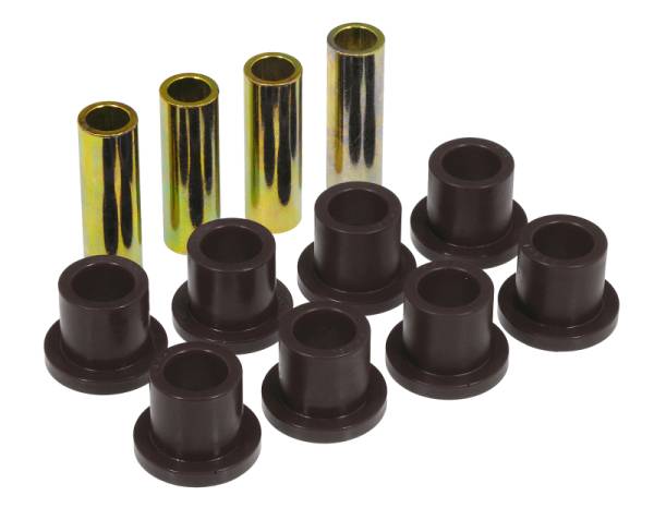 Prothane - Prothane 73-79 Ford F250 Crew Cab / F350 Rear Spring & Shackle Bushings - Black