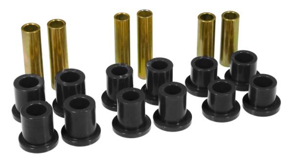 Prothane - Prothane 73-79 Ford F350 2wd Rear Leaf Spring Bushings - Black