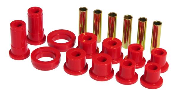 Prothane - Prothane 91-94 Ford Explorer 2/4wd Rear Spring & Shackle Bushings - Red