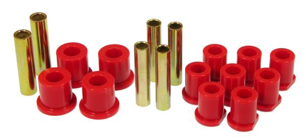 Prothane - Prothane 80-97 Ford (w/ Molded Shackles) Spring Bushings - Red