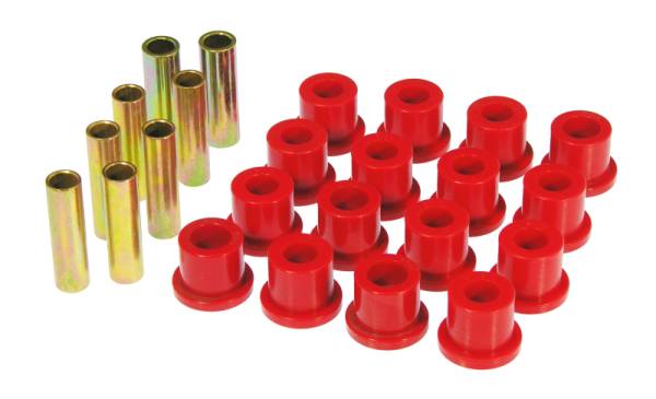 Prothane - Prothane 68-72 Ford F250 2wd Rear Spring & Shackle Bushings - Red