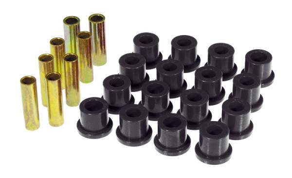 Prothane - Prothane 68-72 Ford F250 2wd Rear Spring & Shackle Bushings - Black