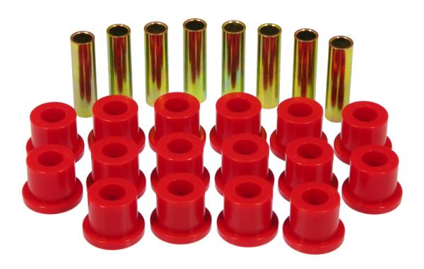 Prothane - Prothane 68-72 Ford F100/150 2wd Rear Spring & Shackle Bushings - Red