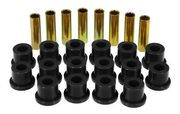 Prothane - Prothane 68-72 Ford F100/150 2wd Rear Spring & Shackle Bushings - Black